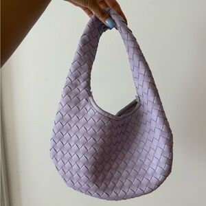 Purple woven bag Oak+Fort